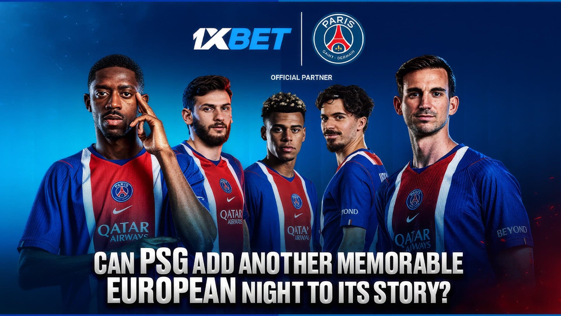European night in Manchester: PSG determined to succeed again
