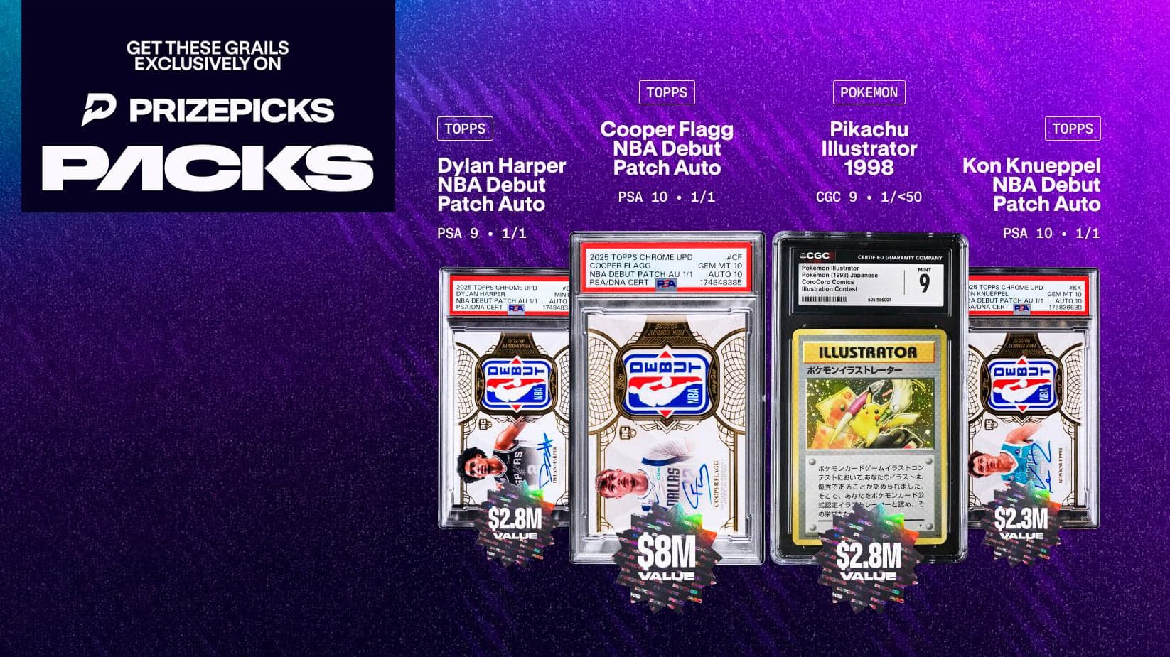 PrizePicks launches digital card packs across US with collectibles valued at up to $8 million