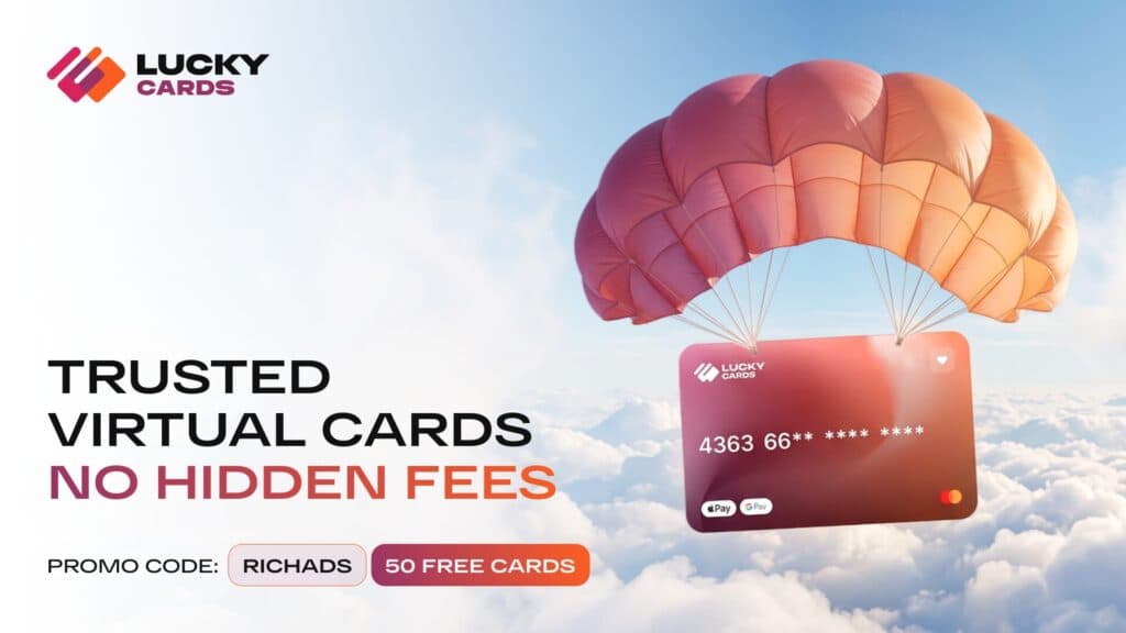 LuckyCards Review: Reliable Virtual Cards for Affiliate Marketing Without Hidden Fees