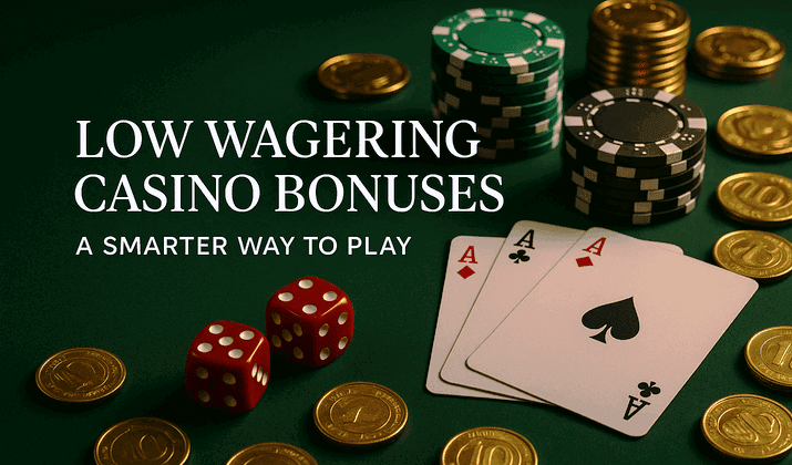 Low Wagering Casino Bonuses