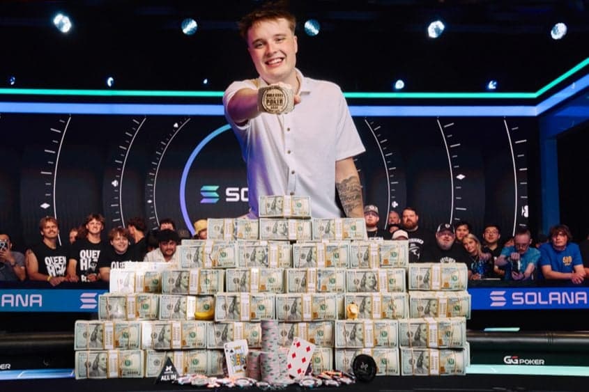 Embryo Wins 2026 World Series of Poker Main Event