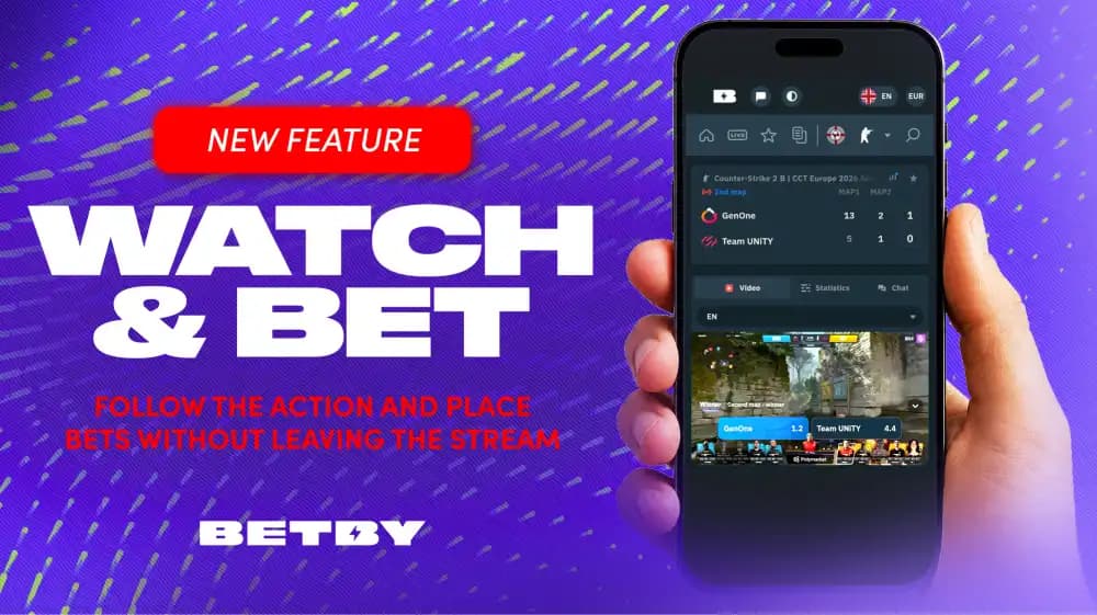 BETBY launches ‘Watch & Bet’ for seamless live sports engagement