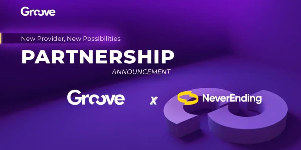 Groove partners with NeverEnding to expand global slots offering