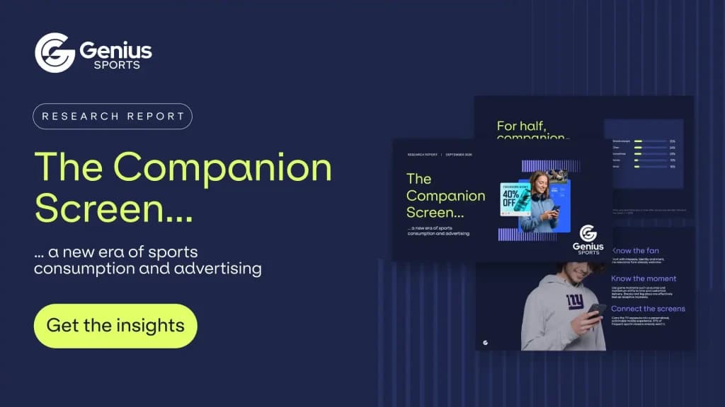 New Genius Sports research highlights the future of connected sports advertising