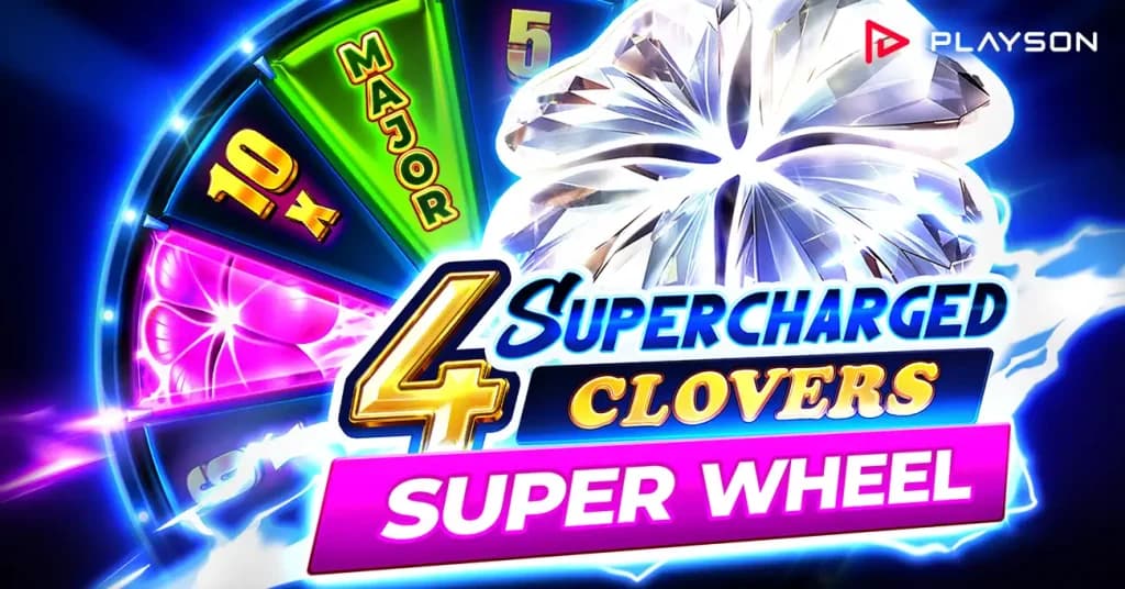 Playson’s Super Wheel mechanic returns in 4 Supercharged Clovers: Super Wheel
