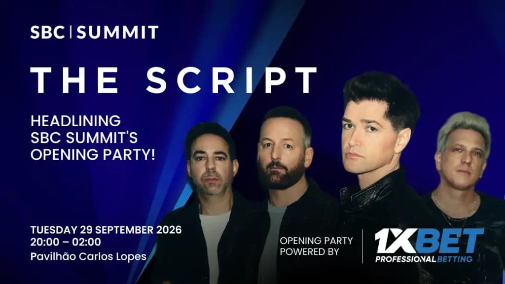 The Script to open SBC Summit 2026 with an exclusive live performance in Lisbon