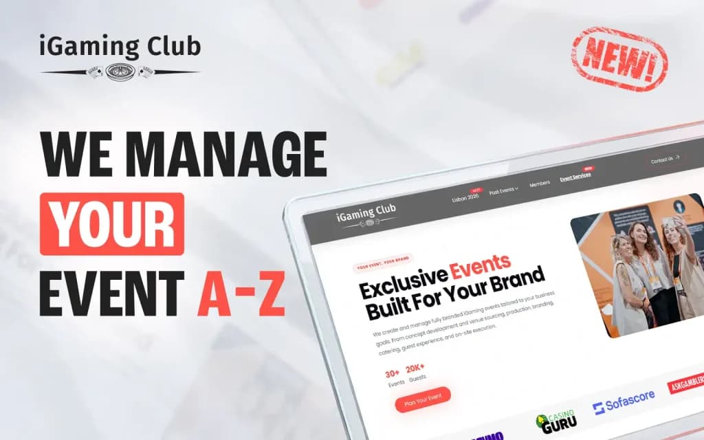 iGaming Club launches comprehensive event services tailored to the iGaming industry