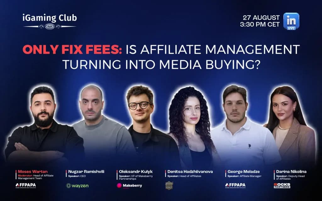 iGaming Club webinar explores fixed fees and affiliate management