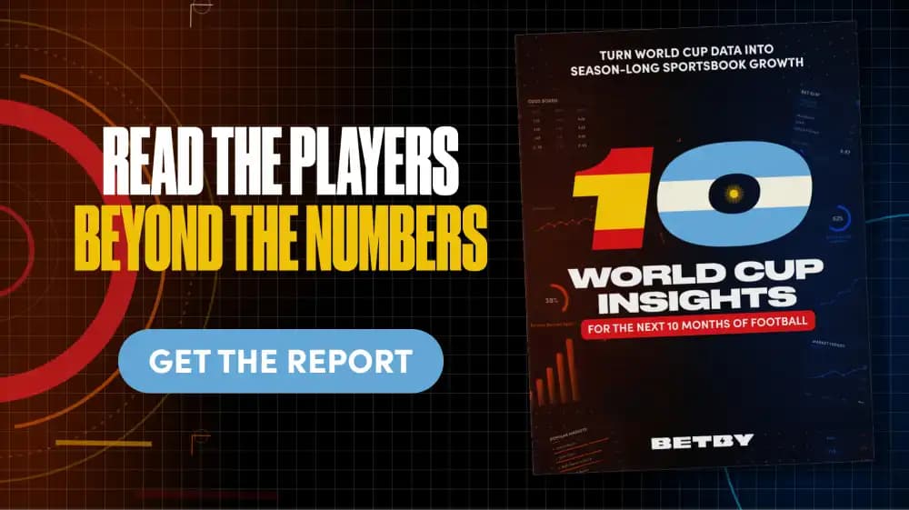 BETBY unveils 10 strategic World Cup insights to drive regular season betting