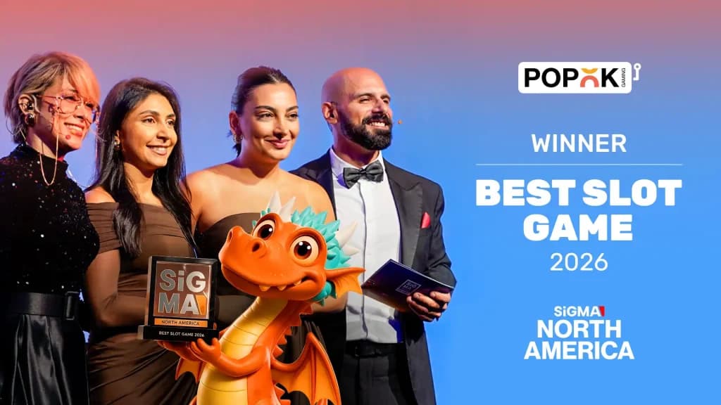 PopOK Gaming’s Yo Dragon takes home Best Slot Game 2026 at SiGMA Awards