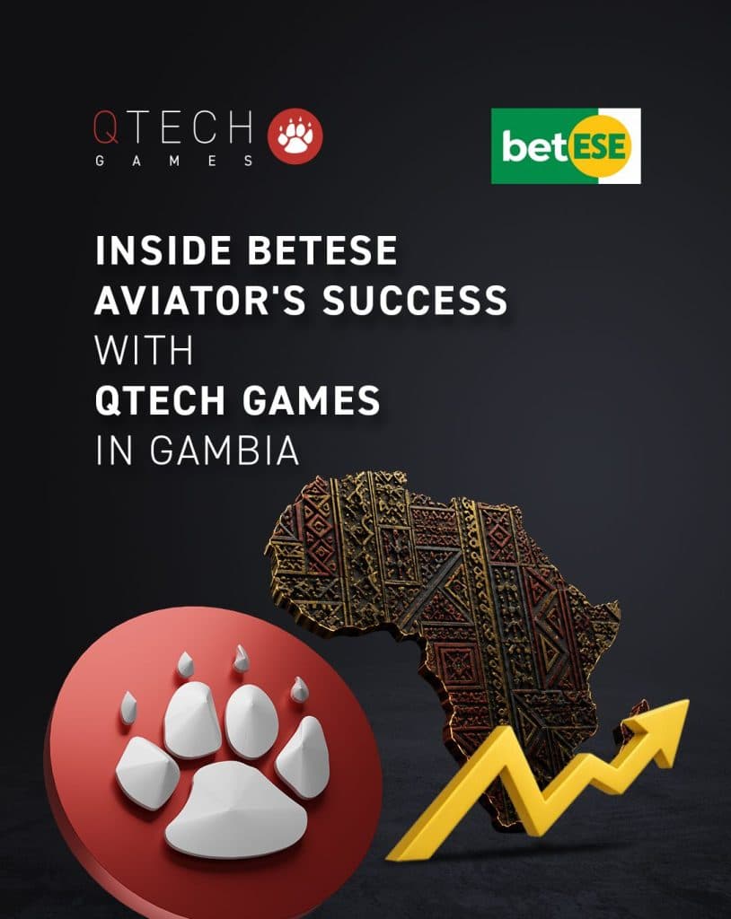 QTech Games supports BETESE Aviator’s casino and sportsbook expansion in Gambia