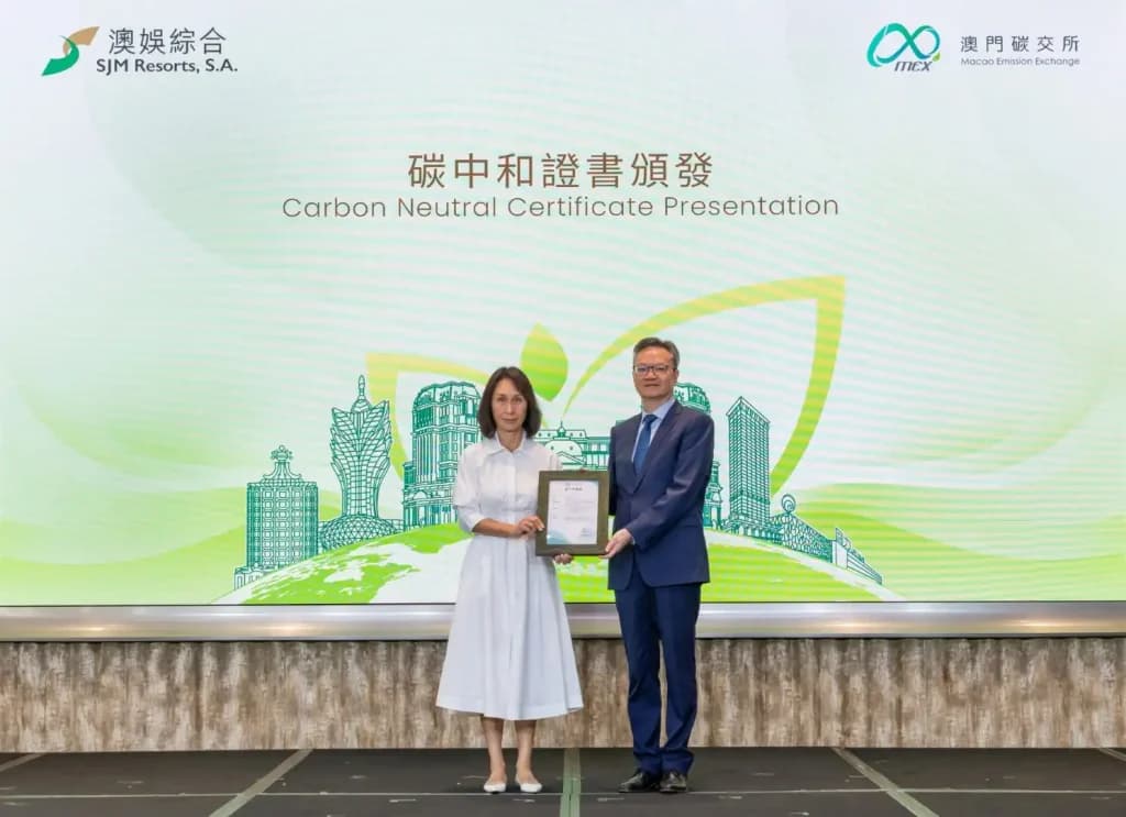 SJM’s Grand Lisboa Palace sets Greater China’s first carbon-neutral MICE benchmark