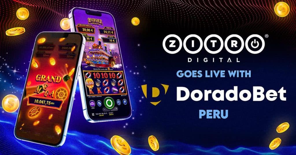 Zitro Digital brings premium slot titles to DoradoBet players in Peru