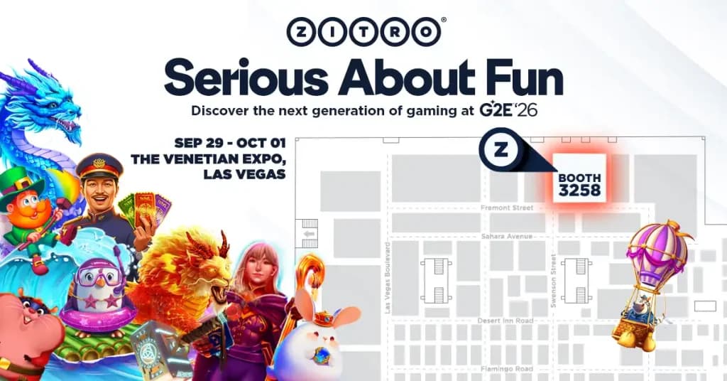 Zitro brings “Serious About Fun” campaign to G2E Las Vegas 2026