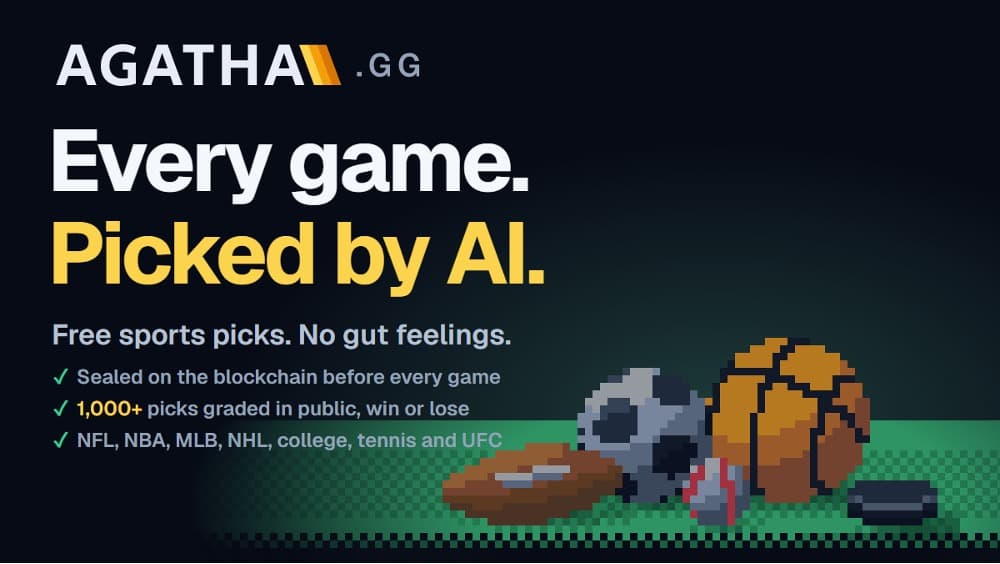 Agatha.gg hits 1,000 graded picks led by high-yield ATP tennis bets