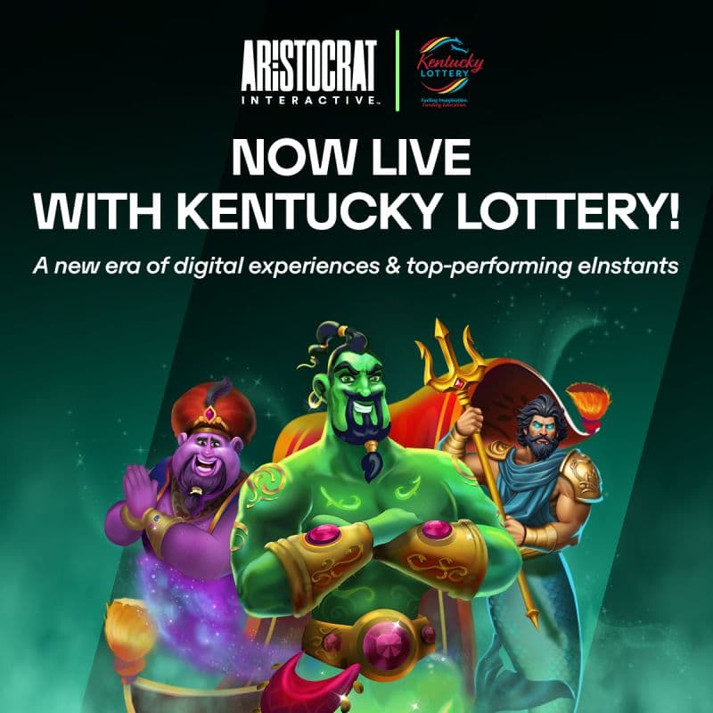 Aristocrat Interactive’s NeoGames Studio expands Kentucky Lottery’s eInstant games offering