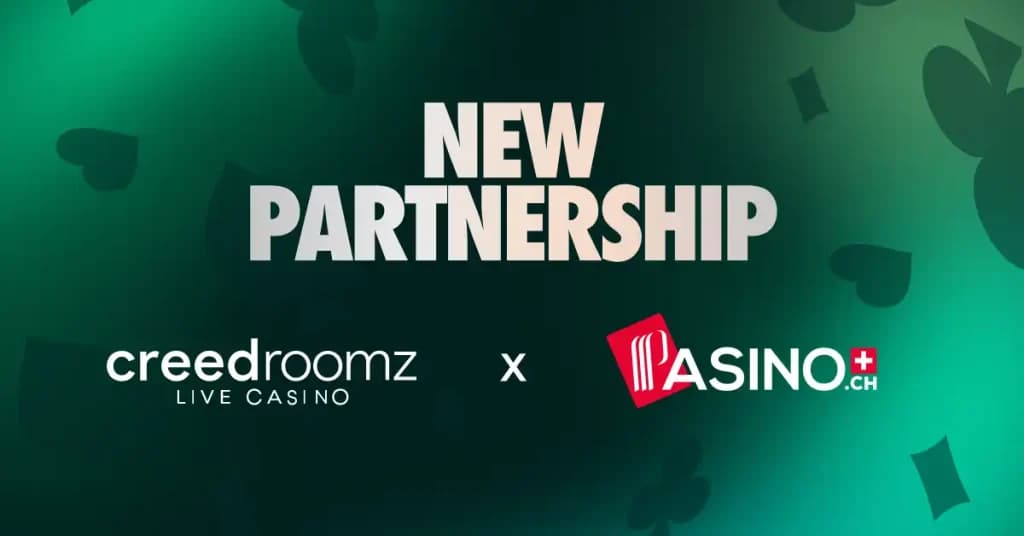 CreedRoomz expands into Switzerland through PASINO.ch agreement