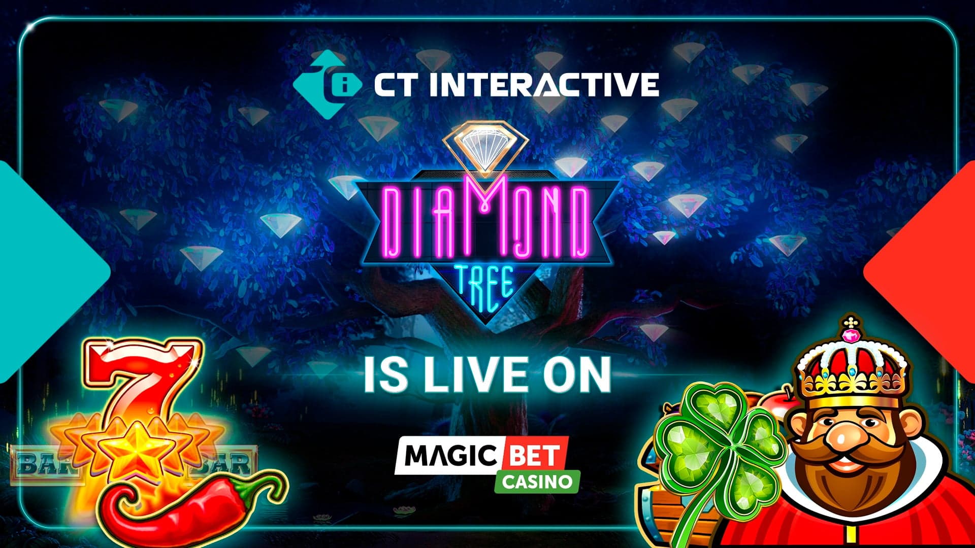 CT Interactive’s Diamond Tree Jackpot goes live on MagicBet in Bulgaria