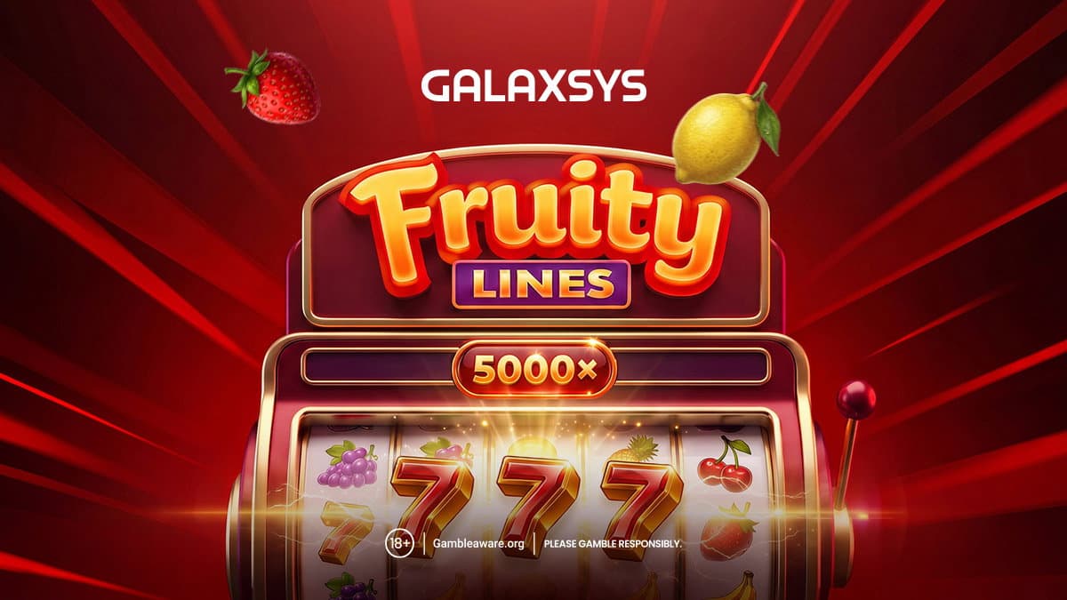 Galaxsys launches Fruity Lines slot with 5,000x maximum win