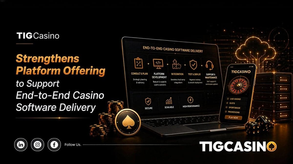TIGCasino expands modular casino technology portfolio