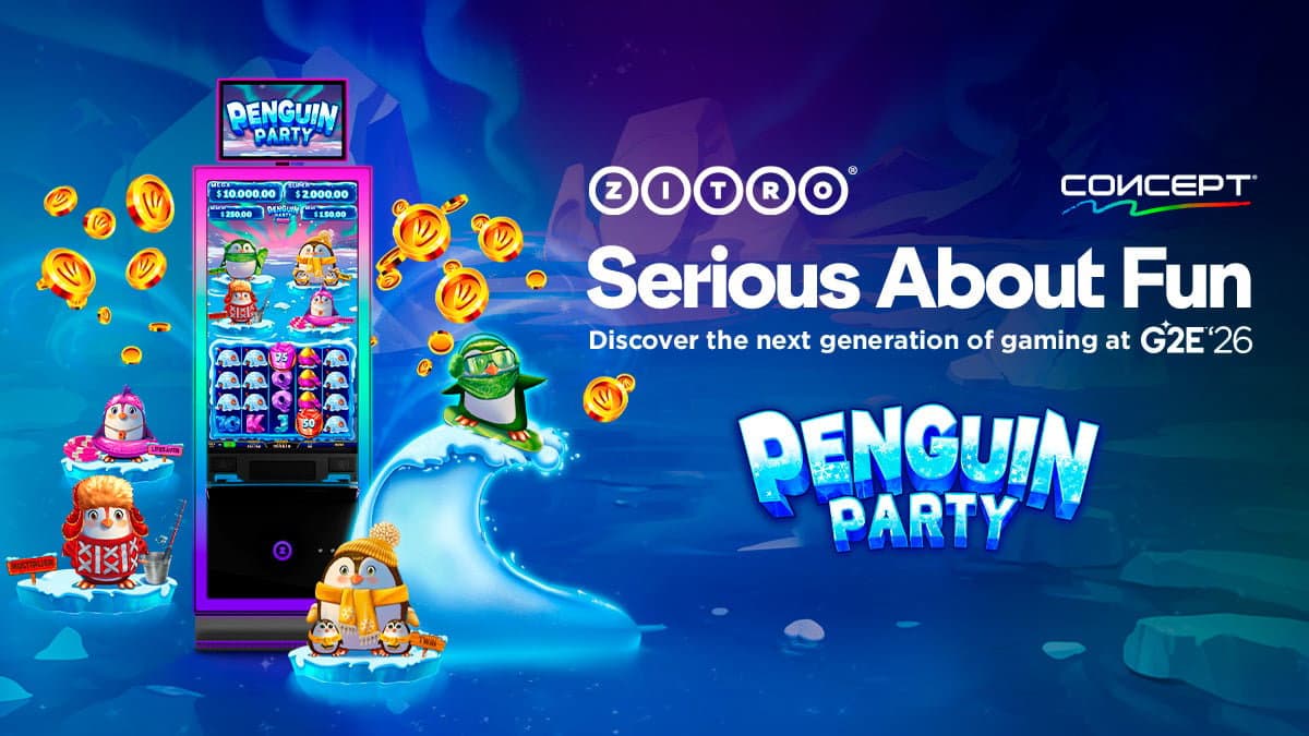 Zitro adds new Penguin Party title to CONCEPT cabinet lineup
