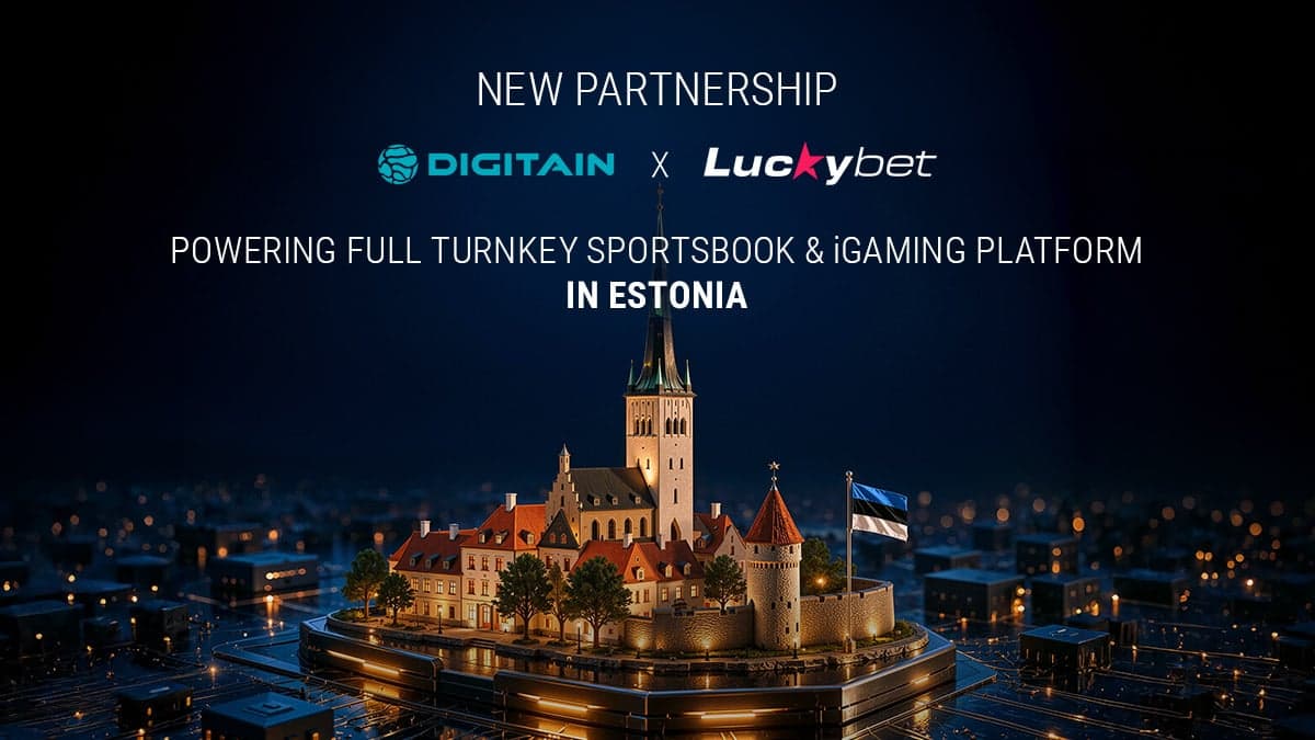 Digitain signs turnkey iGaming and sportsbook deal with Estonia's LuckyBet.ee