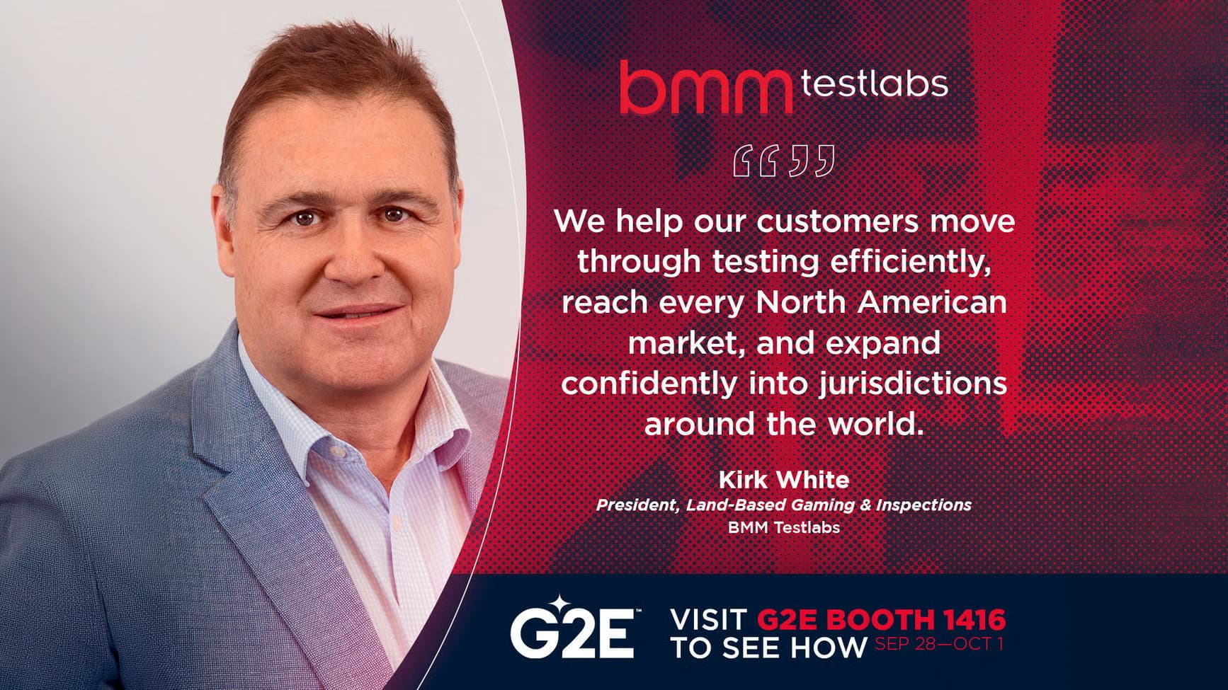 BMM Testlabs to highlight its gaming compliance expertise at G2E 2026