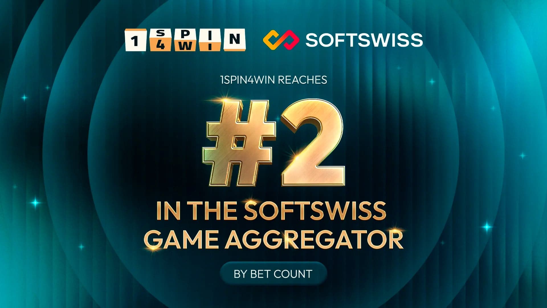 1spin4win ranks second in SOFTSWISS Game Aggregator by bet count