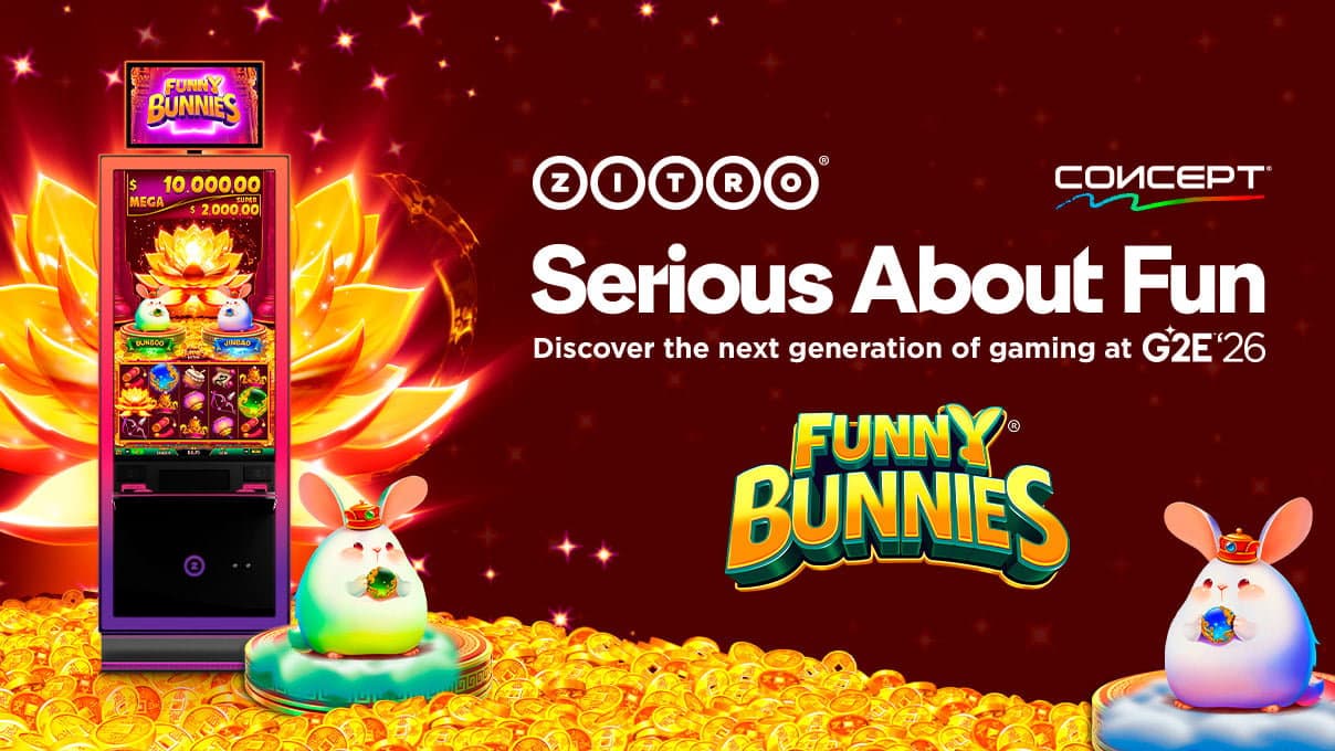 Zitro to showcase Funny Bunnies on CONCEPT cabinet at G2E Las Vegas