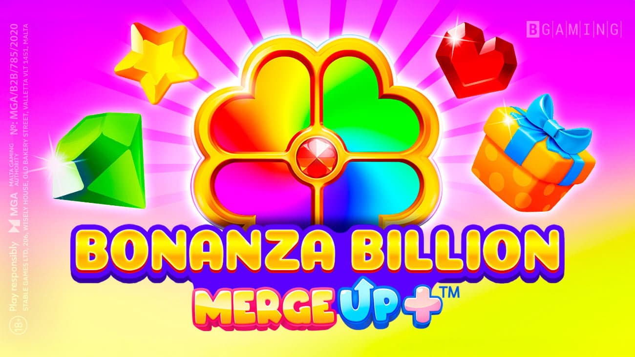 BGaming releases Bonanza Billion Merge Up™+ with a reworked cascade mechanic