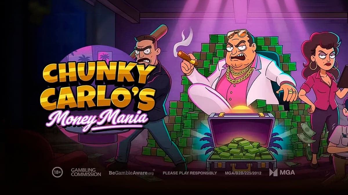 Play’n GO releases cartoon-themed mafia slot Chunky Carlo’s Money Mania