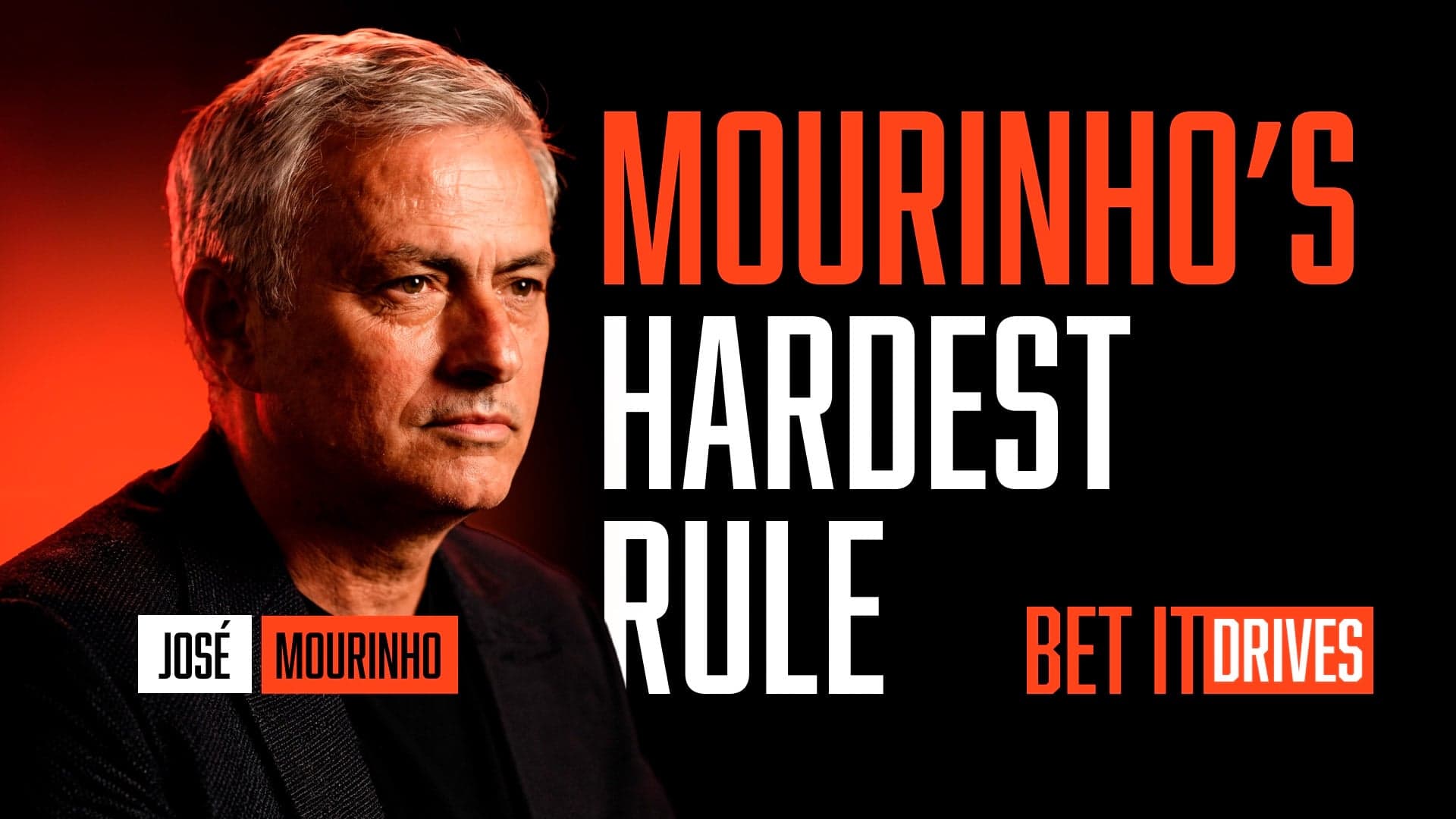 GR8 Tech's Bet It Drives features José Mourinho in ‘The Special One Special’