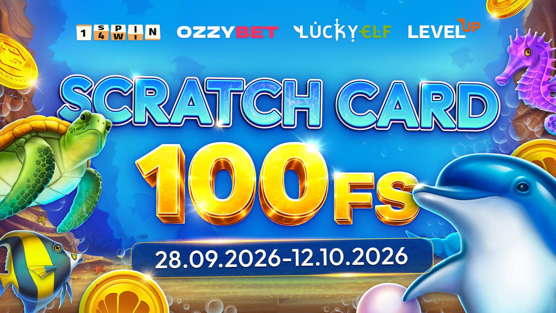 1spin4win launches fourth Scratch Card campaign on Players Room portal
