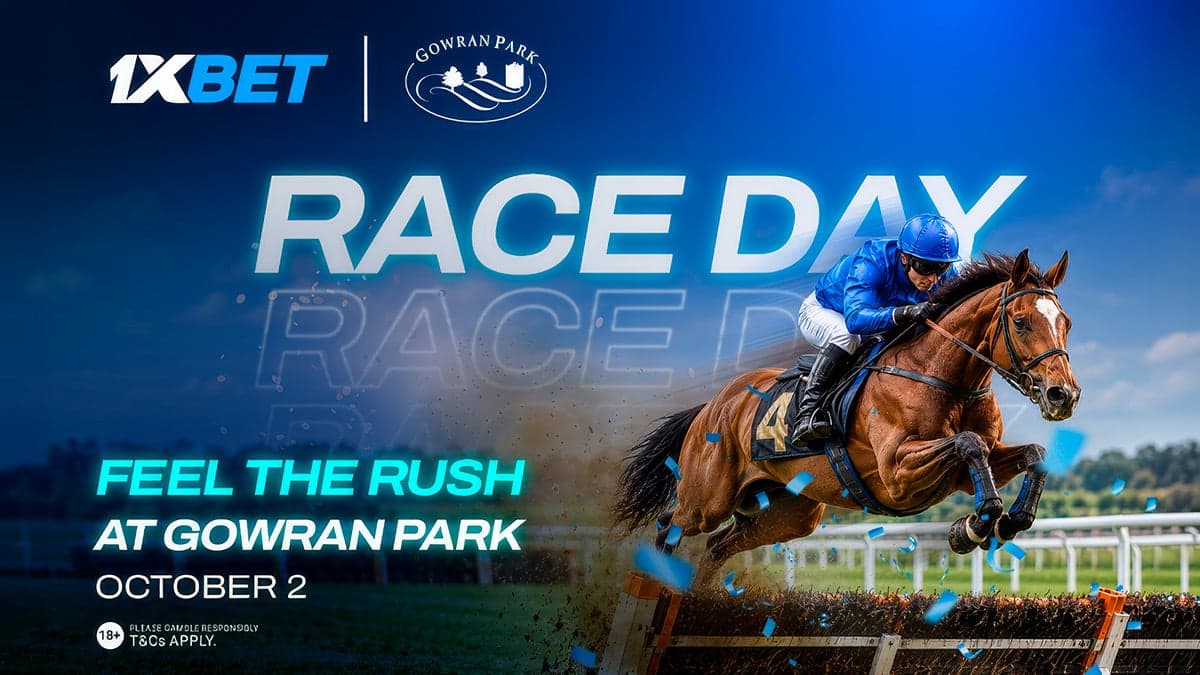 1xBet.ie kicks off a month of horse racing: October begins with an event at Gowran Park