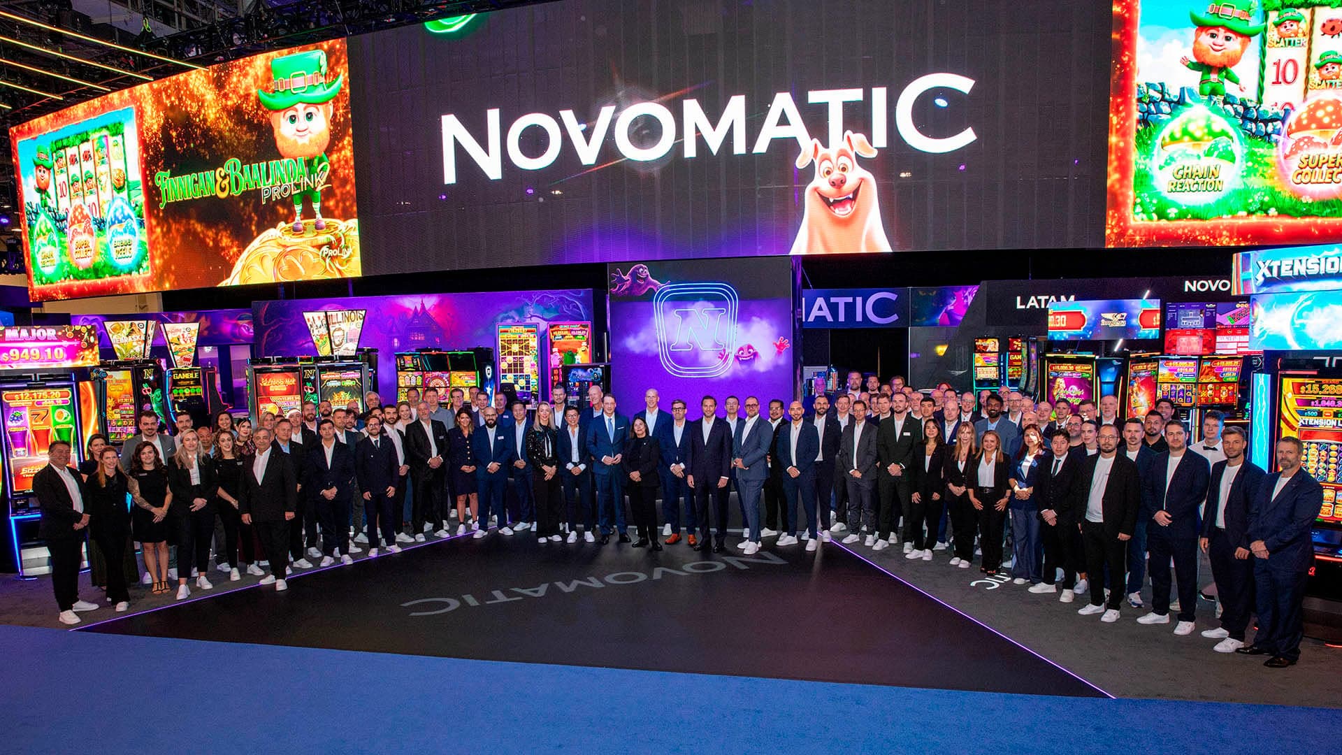 Novomatic brings VISION LINK and its Ghost Party game to the US market at G2E 2026