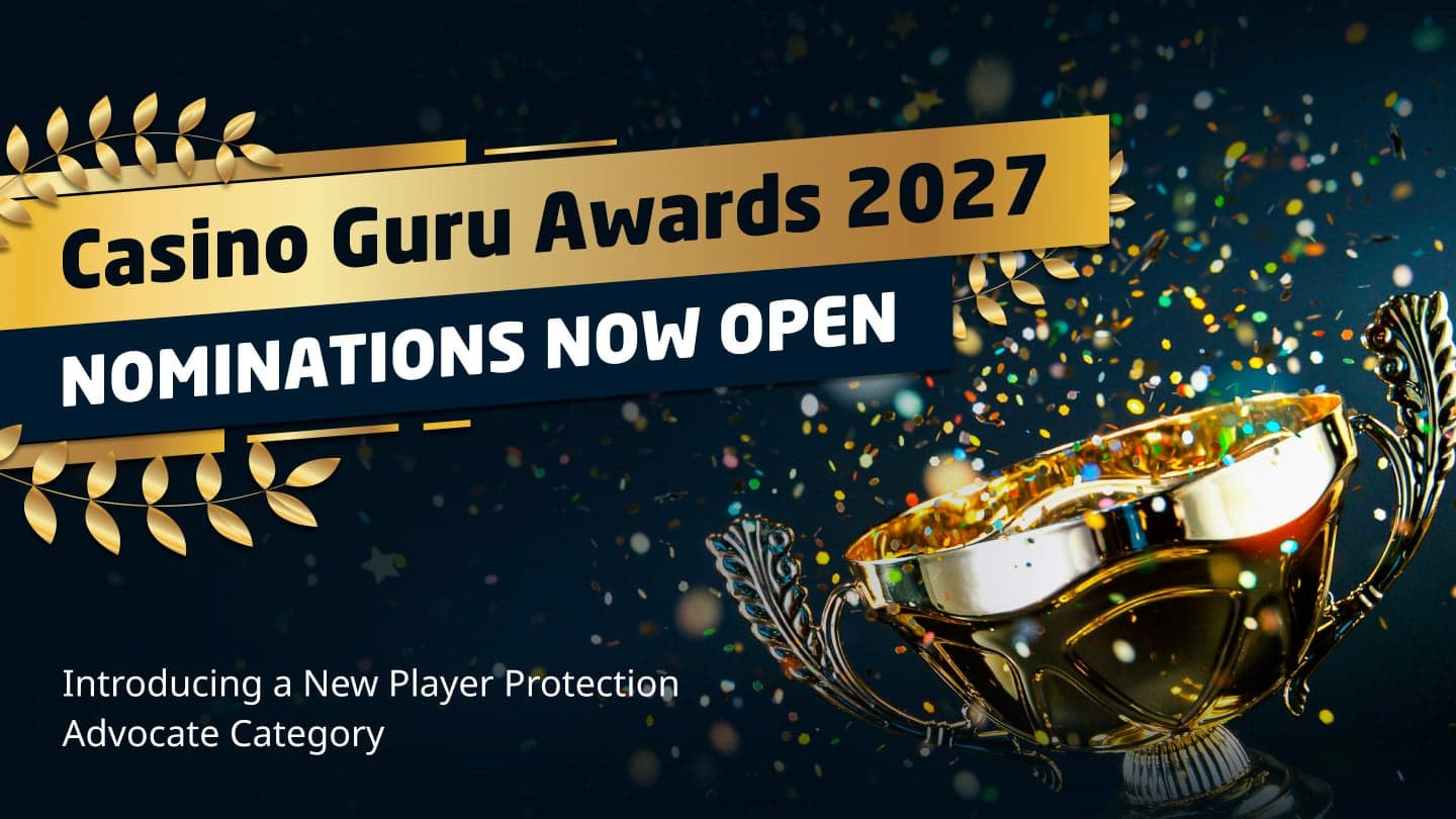 Casino Guru Awards 2027 open nominations with new Player Protection Advocate of the Year category