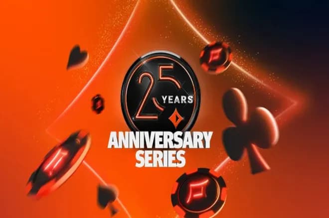 $3M Guaranteed During PartyPoker's 25th Anniversary Series