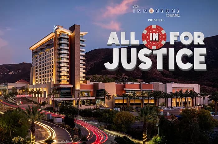 The Innocence Center’s All in for Justice Charity Poker Tournament Returns to Jamul Casino