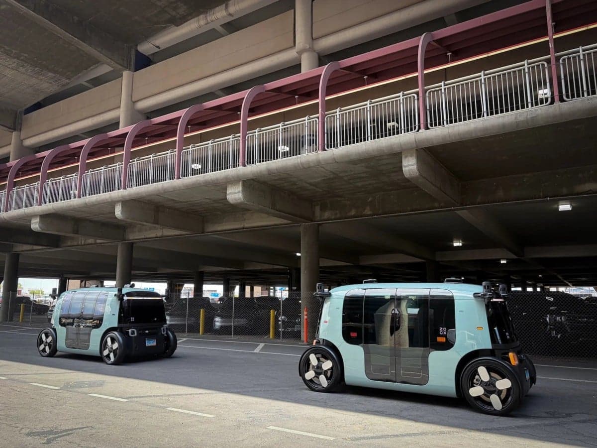 Zoox Becomes First Robotaxi Service to Las Vegas Airport